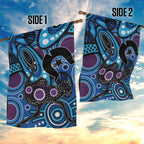 Emu NAIDOC 2024 Garden Flag Aboriginal Art Style