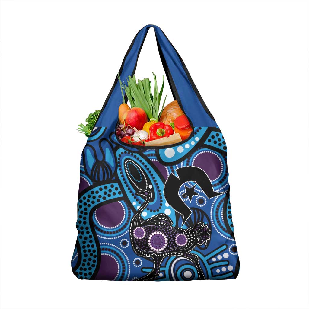 Emu NAIDOC 2024 Grocery Bag Aboriginal Art Style