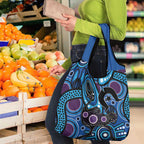 Emu NAIDOC 2024 Grocery Bag Aboriginal Art Style