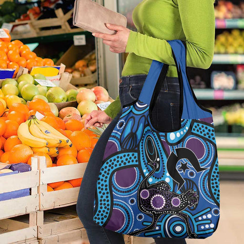 Emu NAIDOC 2024 Grocery Bag Aboriginal Art Style