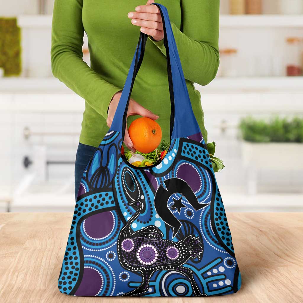 Emu NAIDOC 2024 Grocery Bag Aboriginal Art Style