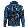 Emu NAIDOC 2024 Hoodie Aboriginal Art Style