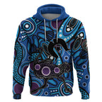 Emu NAIDOC 2024 Hoodie Aboriginal Art Style