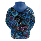 Emu NAIDOC 2024 Hoodie Aboriginal Art Style