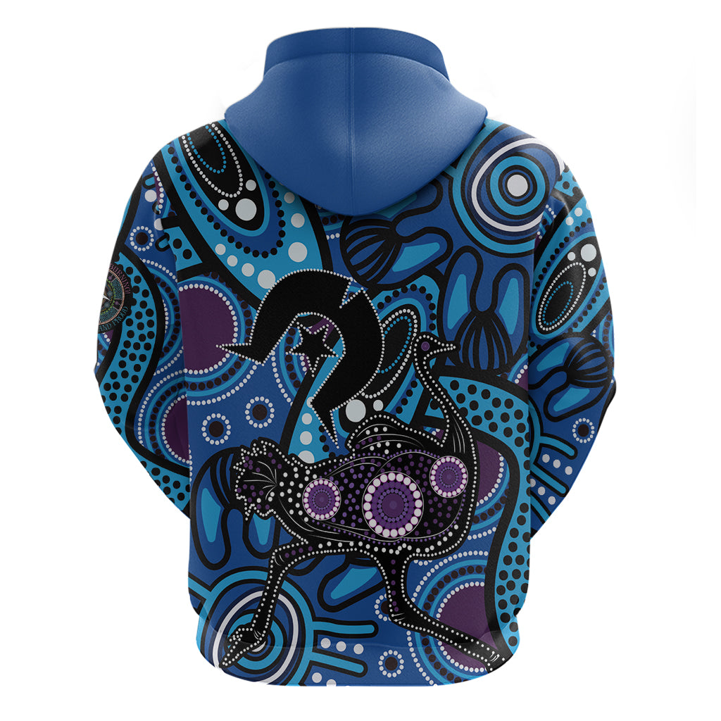 Emu NAIDOC 2024 Hoodie Aboriginal Art Style