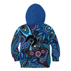 Emu NAIDOC 2024 Kid Hoodie Aboriginal Art Style