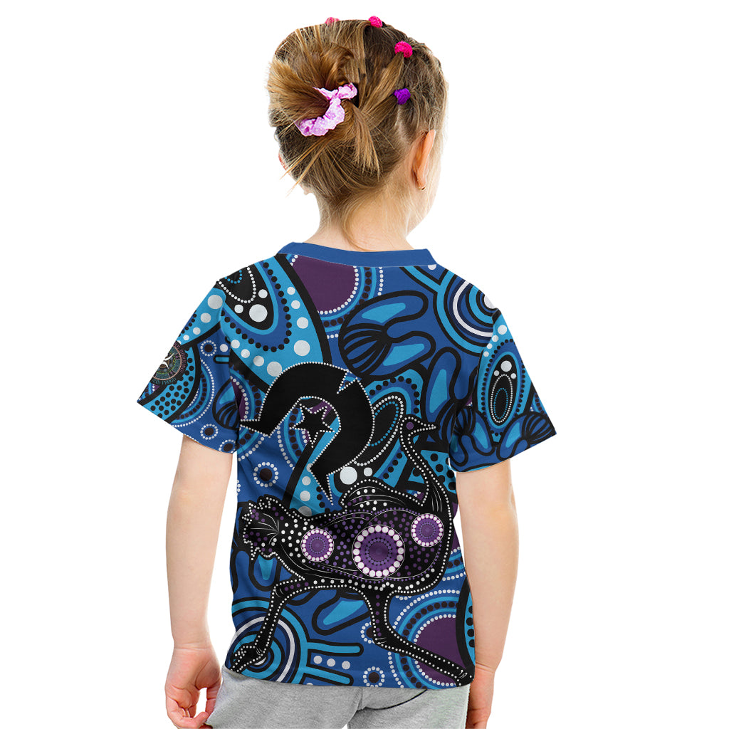 Emu NAIDOC 2024 Kid T Shirt Aboriginal Art Style