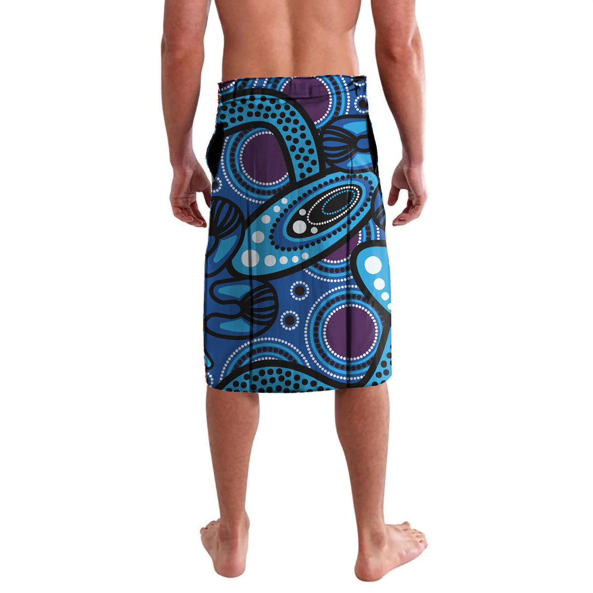 Emu NAIDOC 2024 Lavalava Aboriginal Art Style