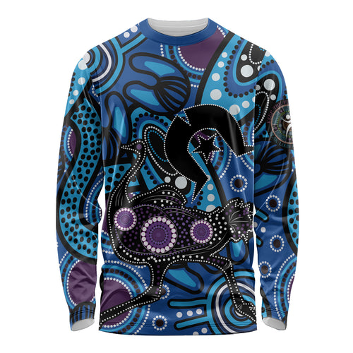 Emu NAIDOC 2024 Long Sleeve Shirt Aboriginal Art Style
