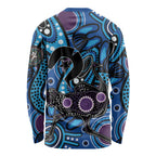 Emu NAIDOC 2024 Long Sleeve Shirt Aboriginal Art Style