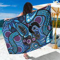 Emu NAIDOC 2024 Sarong Aboriginal Art Style