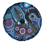 Emu NAIDOC 2024 Spare Tire Cover Aboriginal Art Style