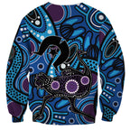 Emu NAIDOC 2024 Sweatshirt Aboriginal Art Style