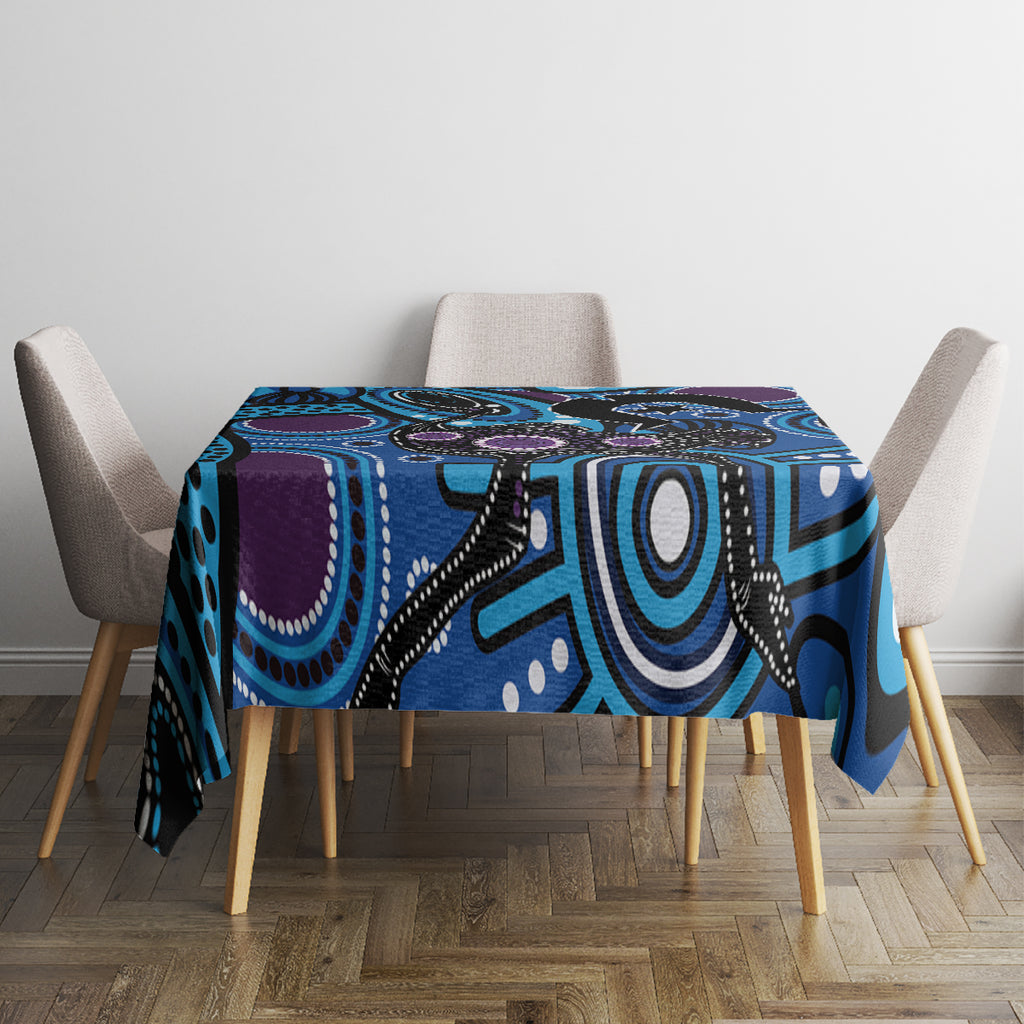 Emu NAIDOC 2024 Tablecloth Aboriginal Art Style