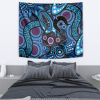 Emu NAIDOC 2024 Tapestry Aboriginal Art Style