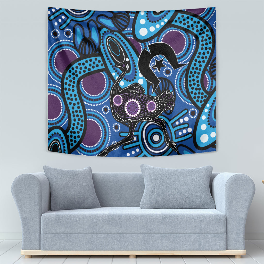 Emu NAIDOC 2024 Tapestry Aboriginal Art Style