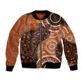 Lizard NAIDOC 2024 Bomber Jacket Aboriginal Art Style