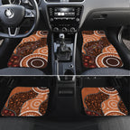 Lizard NAIDOC 2024 Car Mats Aboriginal Art Style