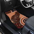 Lizard NAIDOC 2024 Car Mats Aboriginal Art Style