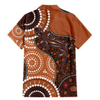 Lizard NAIDOC 2024 Family Matching Mermaid Dress and Hawaiian Shirt Aboriginal Art Style