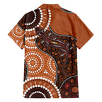 Lizard NAIDOC 2024 Hawaiian Shirt Aboriginal Art Style