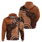 Lizard NAIDOC 2024 Hoodie Aboriginal Art Style