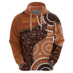 Lizard NAIDOC 2024 Hoodie Aboriginal Art Style