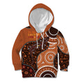 Lizard NAIDOC 2024 Kid Hoodie Aboriginal Art Style