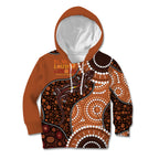 Lizard NAIDOC 2024 Kid Hoodie Aboriginal Art Style