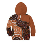 Lizard NAIDOC 2024 Kid Hoodie Aboriginal Art Style