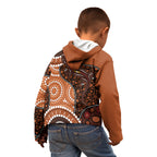 Lizard NAIDOC 2024 Kid Hoodie Aboriginal Art Style