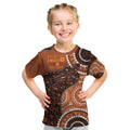 Lizard NAIDOC 2024 Kid T Shirt Aboriginal Art Style