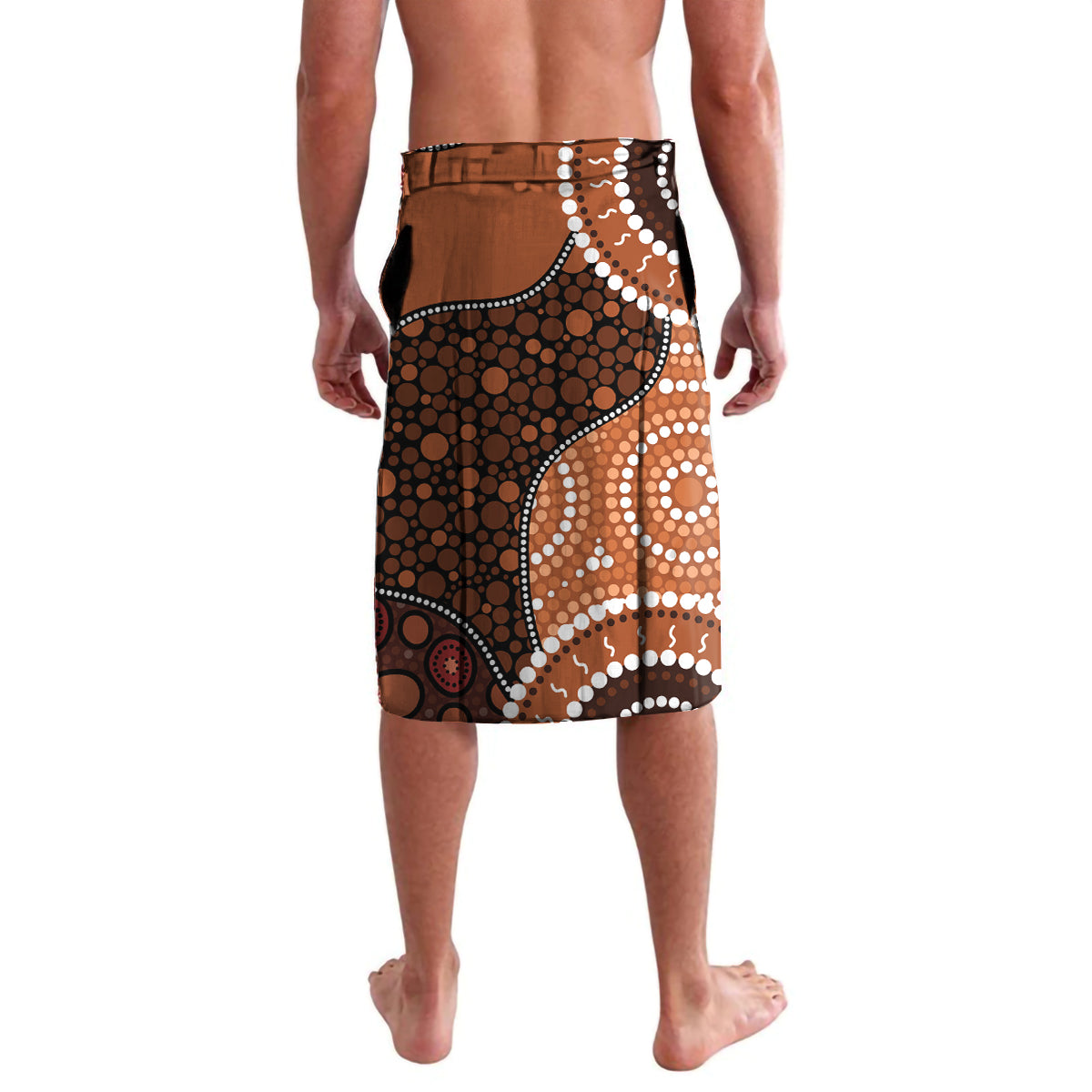 Lizard NAIDOC 2024 Lavalava Aboriginal Art Style