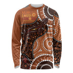 Lizard NAIDOC 2024 Long Sleeve Shirt Aboriginal Art Style