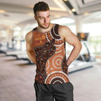 Lizard NAIDOC 2024 Men Tank Top Aboriginal Art Style