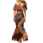 Lizard NAIDOC 2024 Mermaid Dress Aboriginal Art Style
