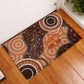 Lizard NAIDOC 2024 Rubber Doormat Aboriginal Art Style