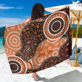 Lizard NAIDOC 2024 Sarong Aboriginal Art Style