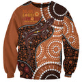 Lizard NAIDOC 2024 Sweatshirt Aboriginal Art Style
