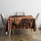 Lizard NAIDOC 2024 Tablecloth Aboriginal Art Style
