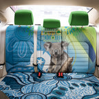 Vivid Minimal Koala NAIDOC 2024 Back Car Seat Cover Aboriginal Art Style