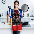 Aotearoa Bulldog Personalised Apron Maori Kowhaiwhai Motif - Aussie Hoodie