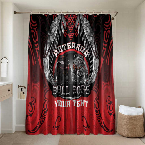 Aotearoa Bulldog Personalised Bathroom Set Maori Kowhaiwhai Motif - Aussie Hoodie