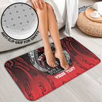 Aotearoa Bulldog Personalised Bathroom Set Maori Kowhaiwhai Motif - Aussie Hoodie