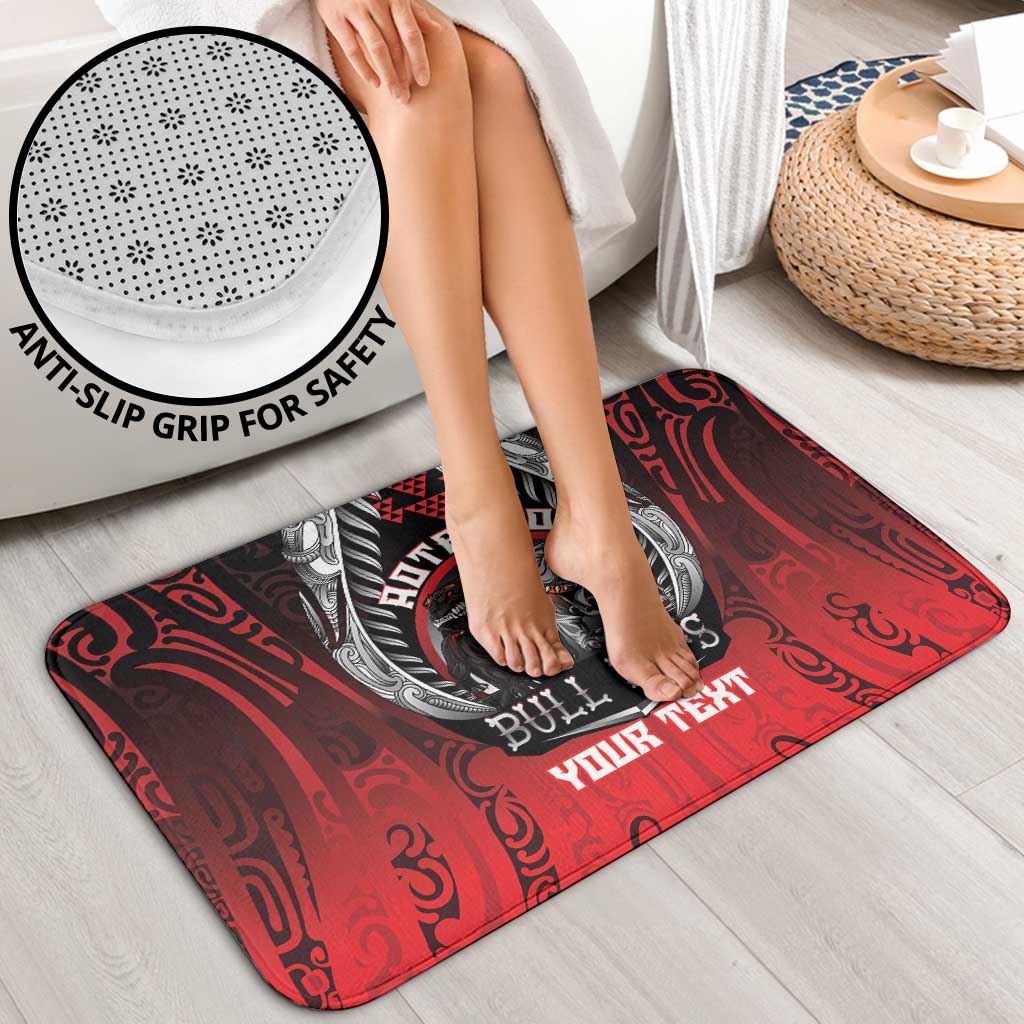 Aotearoa Bulldog Personalised Bathroom Set Maori Kowhaiwhai Motif - Aussie Hoodie