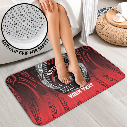 Aotearoa Bulldog Personalised Bathroom Set Maori Kowhaiwhai Motif - Aussie Hoodie