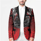 Aotearoa Bulldog Personalised Blazer Maori Kowhaiwhai Motif - Aussie Hoodie