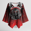 Aotearoa Bulldog Personalised Kimono Sleeve Blouse Maori Kowhaiwhai Motif - Aussie Hoodie