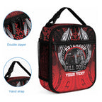 Aotearoa Bulldog Personalised Lunch Bag Maori Kowhaiwhai Motif