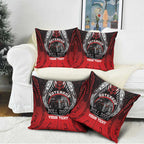 Aotearoa Bulldog Personalised Pillow Cover Maori Kowhaiwhai Motif - Aussie Hoodie